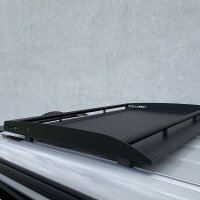 Dachgepäckträger leicht - aerodynamisch - universal, Möglichkeit zur Befestigung von LED-Scheinwerfer