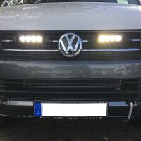 LED-Zusatzscheinwerfer  für den Frontgrill des VW T6 MV, LAZER ST-4 Evo